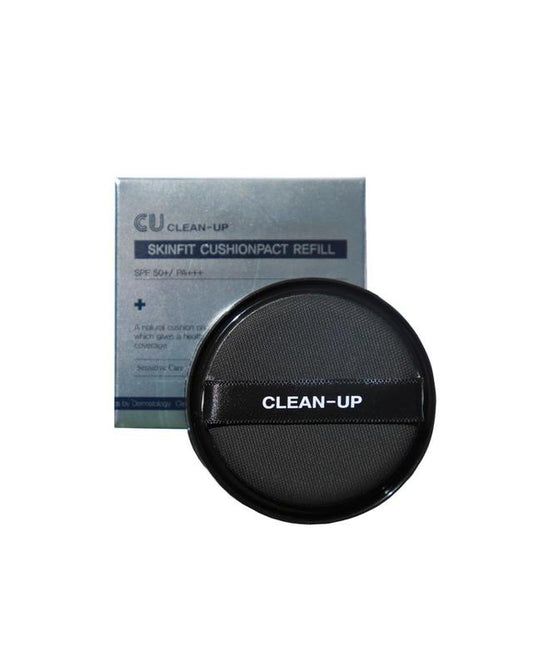 Змінний блок для кушона clean-up skinfit cushionpact spf50+/pa+++ refill, 21 тон, cuskin