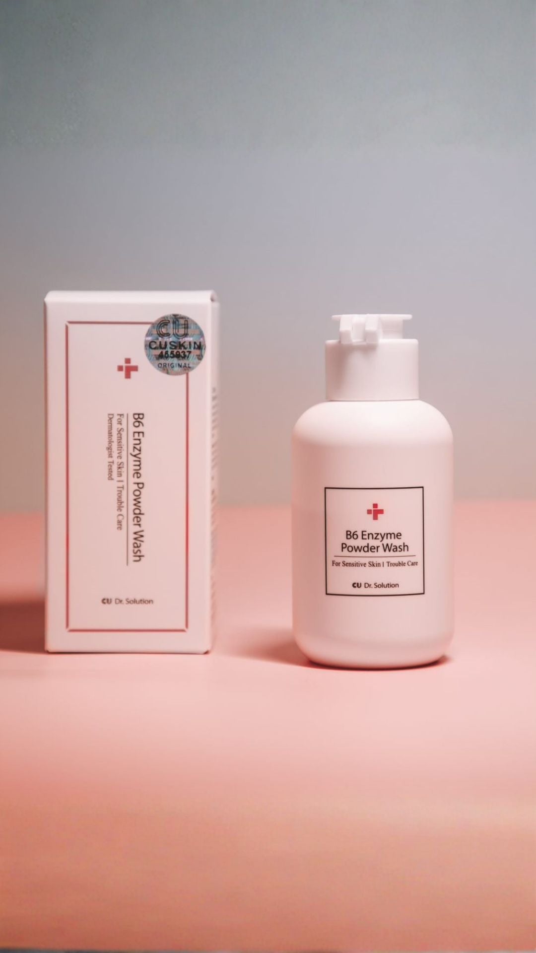 Ензимна пудра з піридоксином та каламіном, Dr.Solution B6 Enzyme Powder Wash, CUSKIN