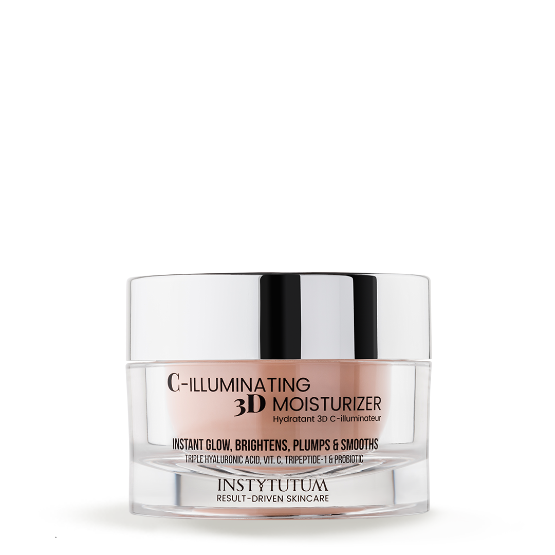 Зволожуючий крем з ефектом сяйва C-Illuminating 3D Moisturizer, INSTYTUTUM