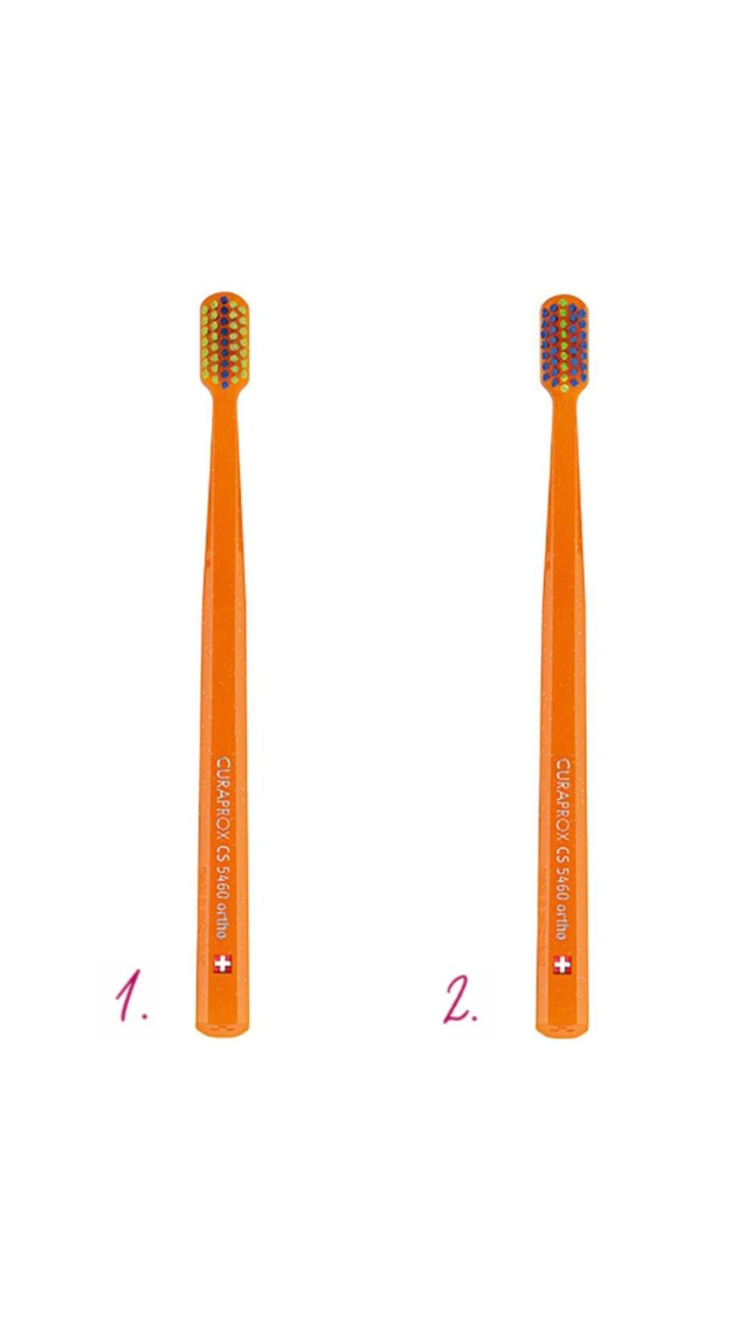 Ортодонтична зубна щітка з заглибленням Ultra Soft ORTHO, Curaprox