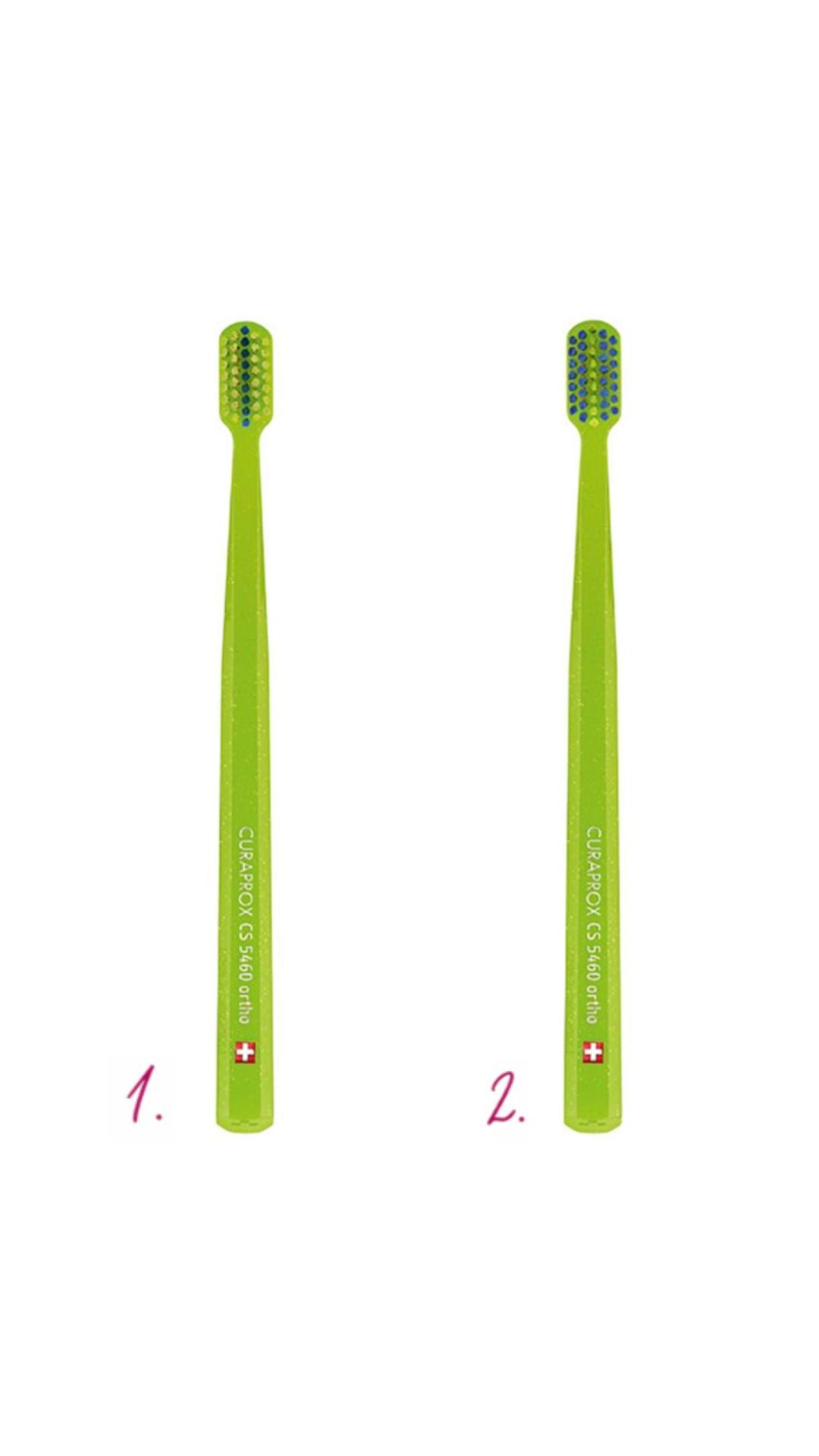 Ортодонтична зубна щітка з заглибленням Ultra Soft ORTHO, Curaprox