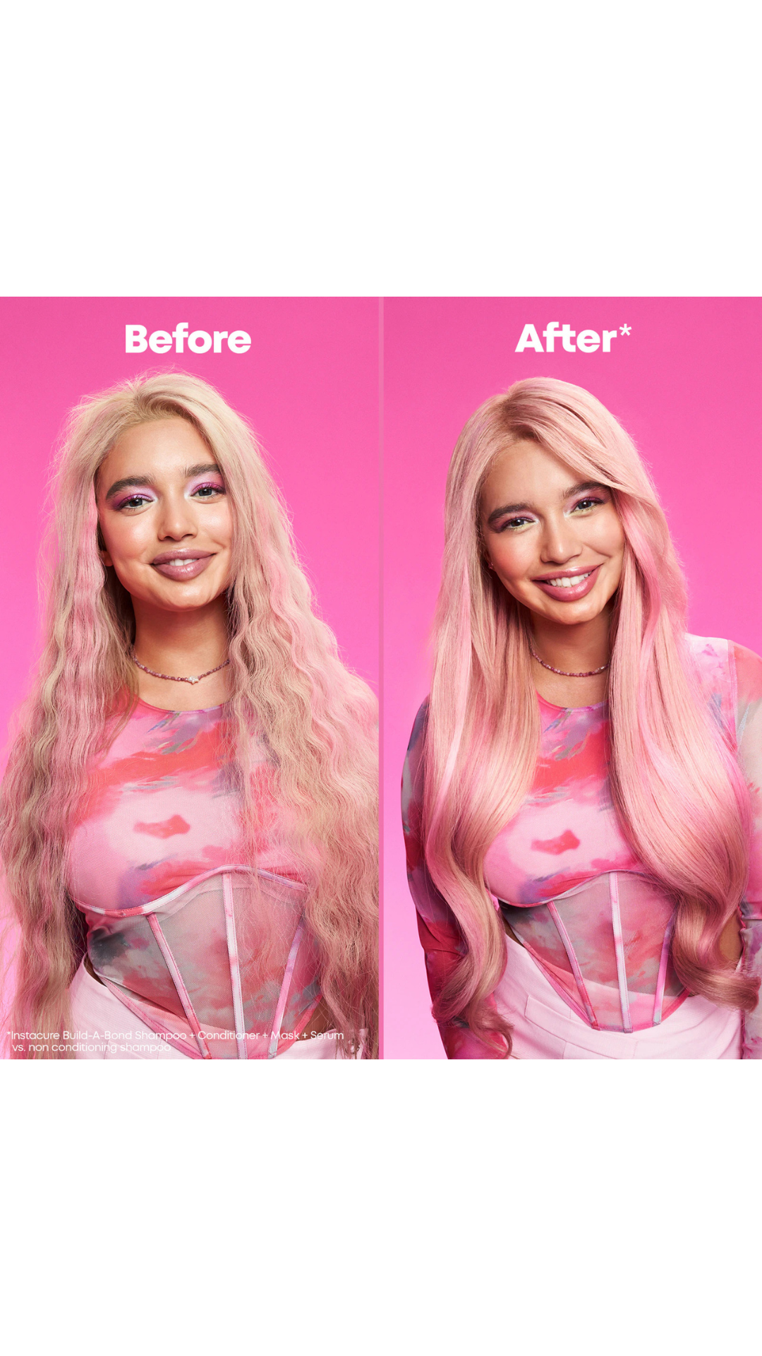 Шампунь з бондингом для дуже пошкодженого волосся 300ml Instacure Build A Bond Shampoo, Matrix