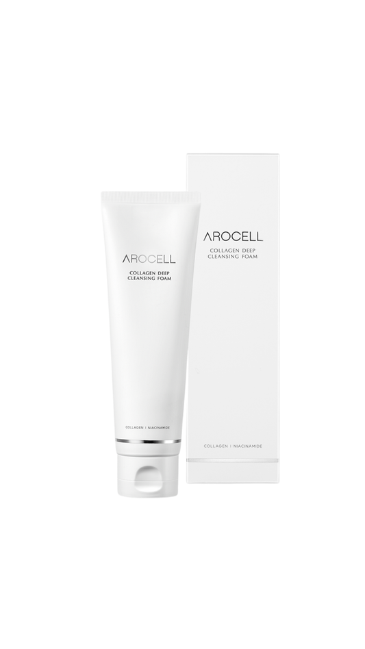 Пінка для глибокого очищення шкіри з колагеном Collagen Deep Cleansing Foam 120ml, Arocell