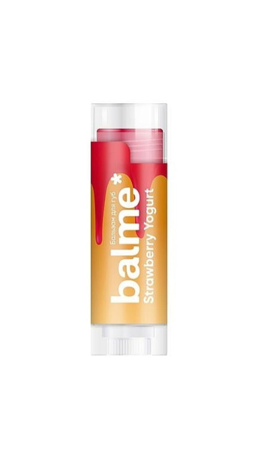 Бальзам для губ "Полуничний йогурт" Strawberry Yogurt Lip Balm, Balme