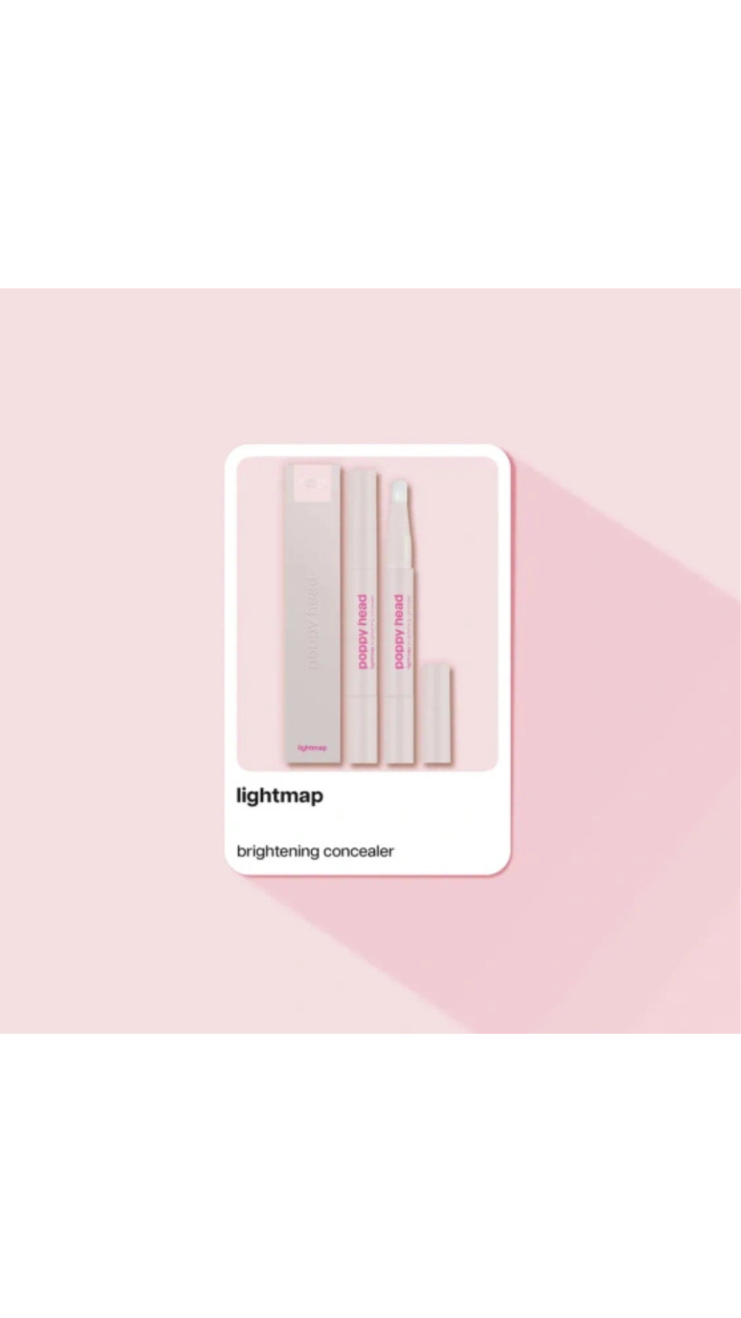 Освітлювальний і моделювальний консилер Lightmap 2.2ml, POPPY HEAD