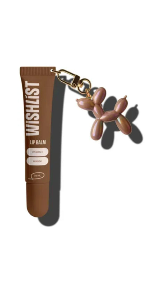 Бальзам-блиск для губ Espresso Noir Lip Gloss Balm, 10мл + Іграшка-Брелок, WiSHLiST