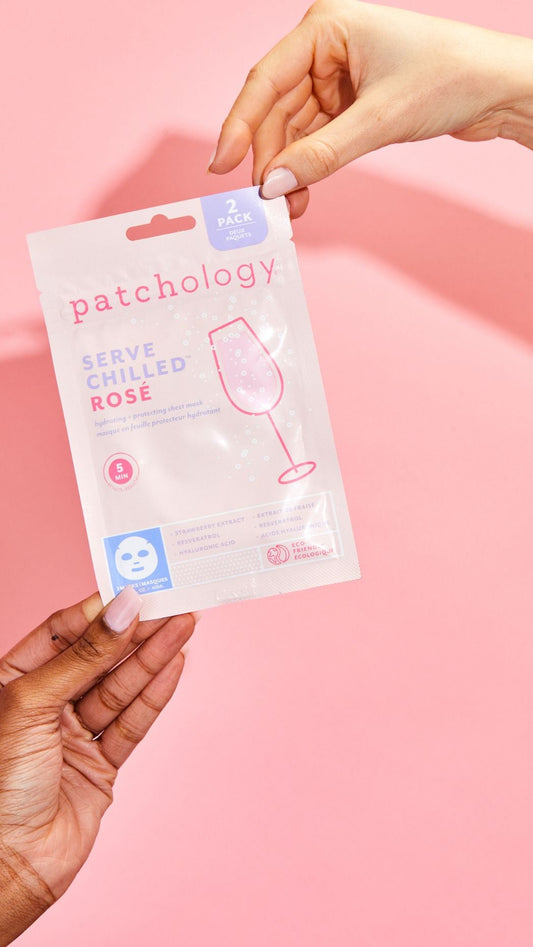 Освіжаюча маска для обличчя екстрактом троянди Rosé Sheet Masque 2 Pack Duo, Patchology