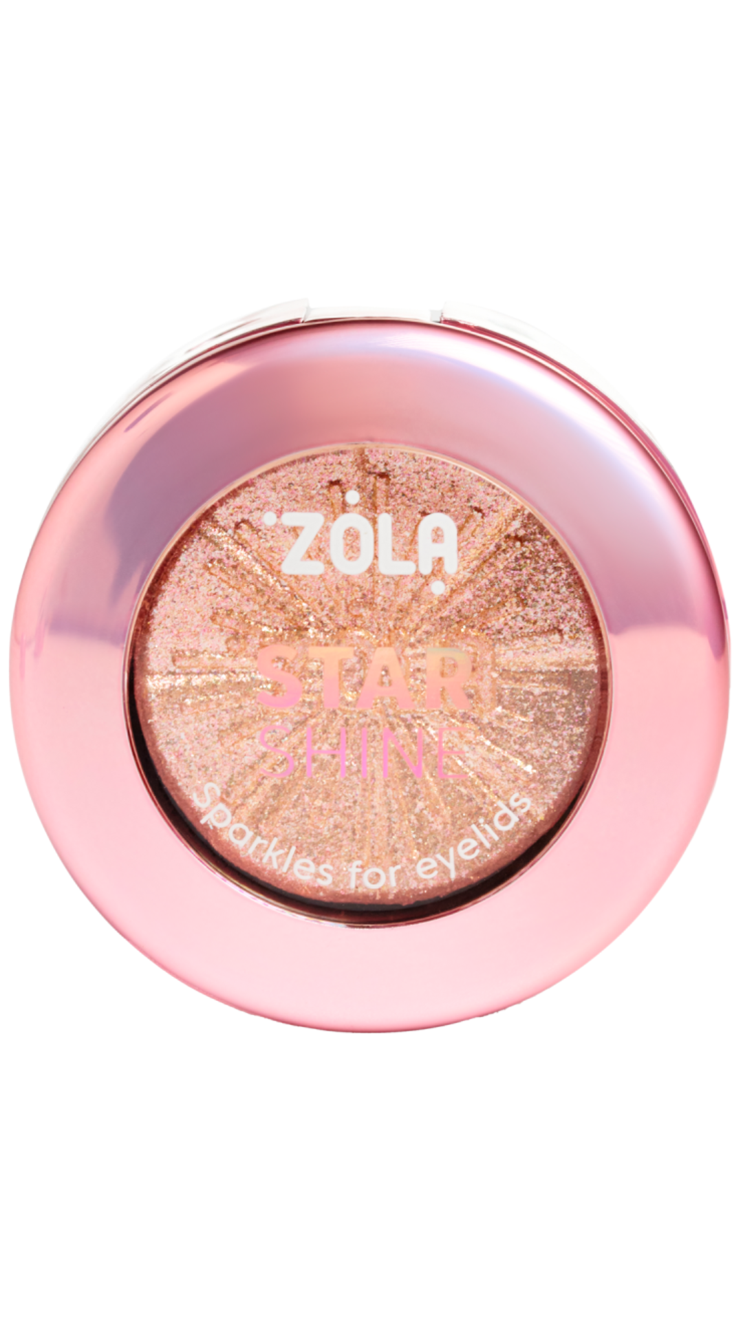 Блискітки для повік STAR SHINE SPARKLE Gold Beige, ZOLA
