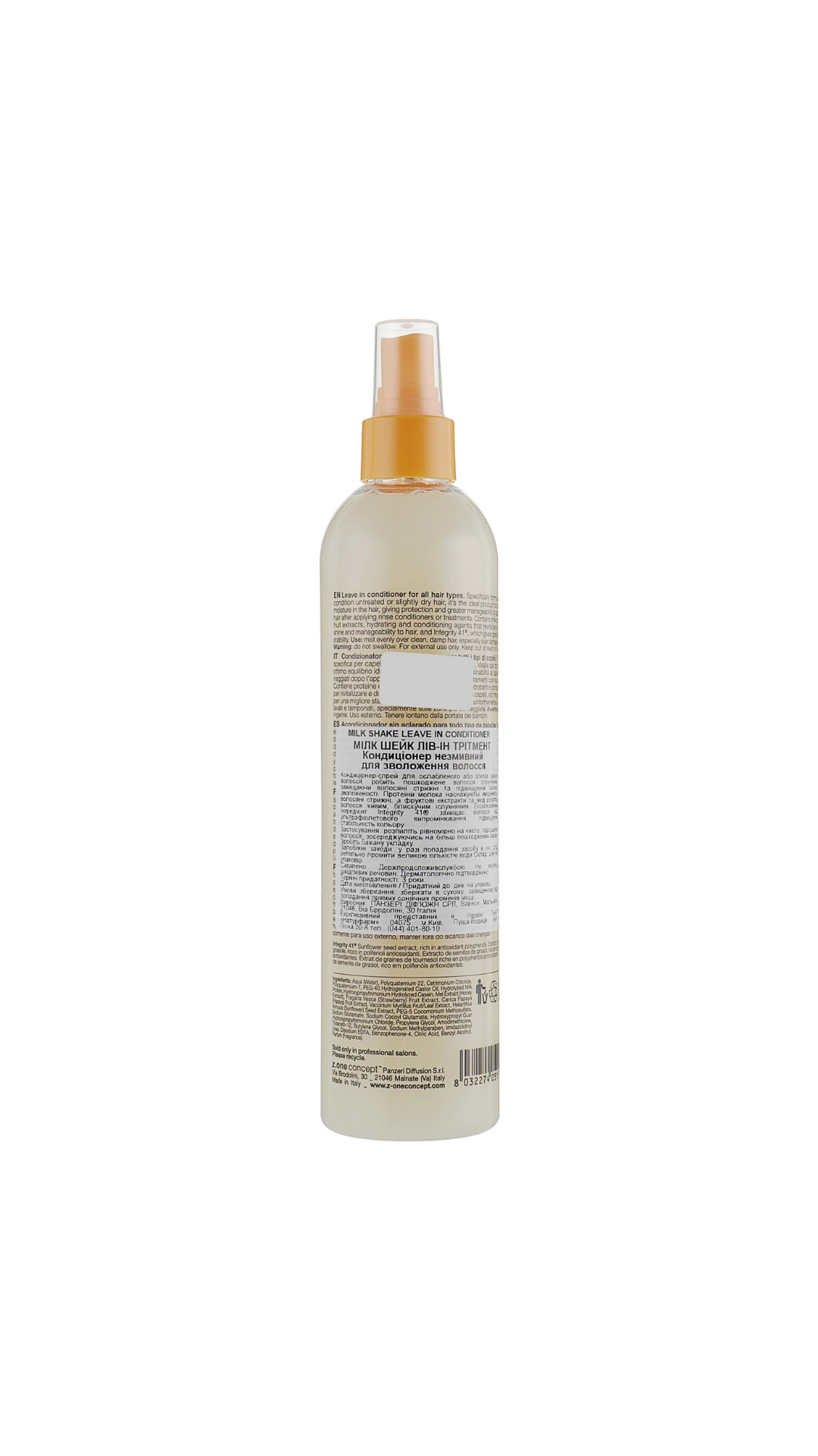 Незмивний кондиціонер для зволоження волосся Leave-in Treatments Leave in Conditioner 350ml, Milk_Shake