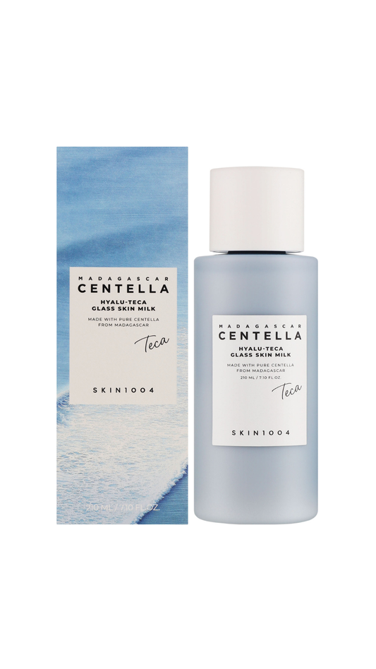 Зволожувальний тонер-молочко Madagascar Centella Hyalu-Teca Glass Skin milk 210ml, Skin1004