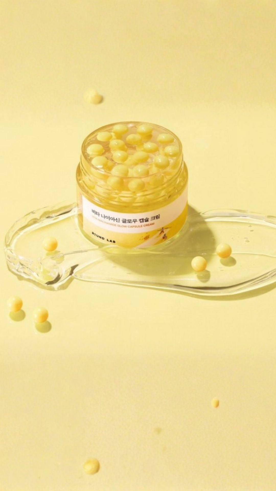 Освітлювальний крем з капсулами Vita Niacinamide Glow Capsule Cream 50 ml, ROUND LAB