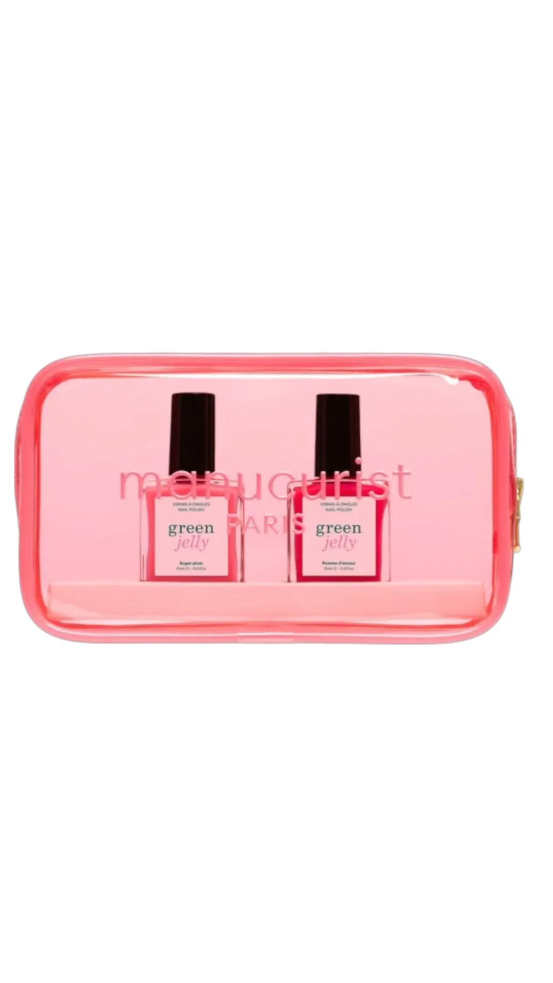 Набір лаків для нігтів у косметичці Jelly Pouch Set, Manucurist