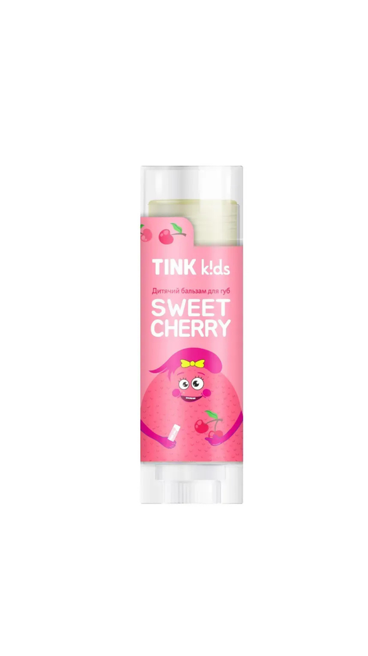 Дитячий бальзам для губ Sweet Cherry 5g, Tink kids