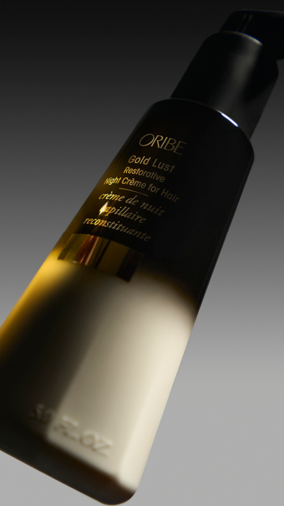 Нічний відновлювальний крем для волосся "Розкіш золота" Gold Lust Restorative Night Crème For Hair 150ml, Oribe
