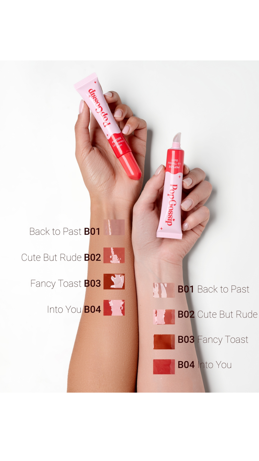 Бальзам для губ з пептидами Peptide Lip Therapy Balm 15 ml, Pop Gossip