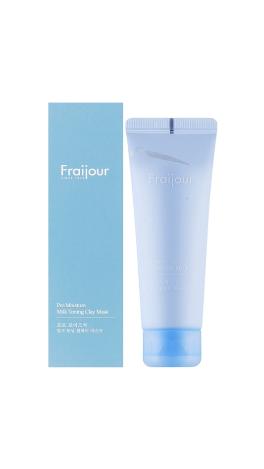 Маска для обличчя глиняна ЗВОЛОЖЕННЯ Pro Moisture Milk Toning Clay Mask, 75 гр, Fraijour