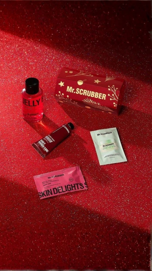 Подарунковий набір Secret Santa Red, Mr.SCRUBBER