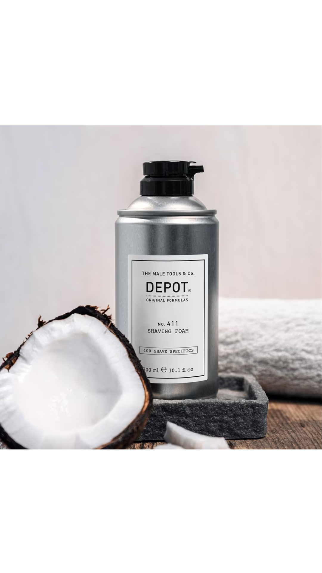 Піна для гоління No.411 Shaving Foam 300ml, Depot