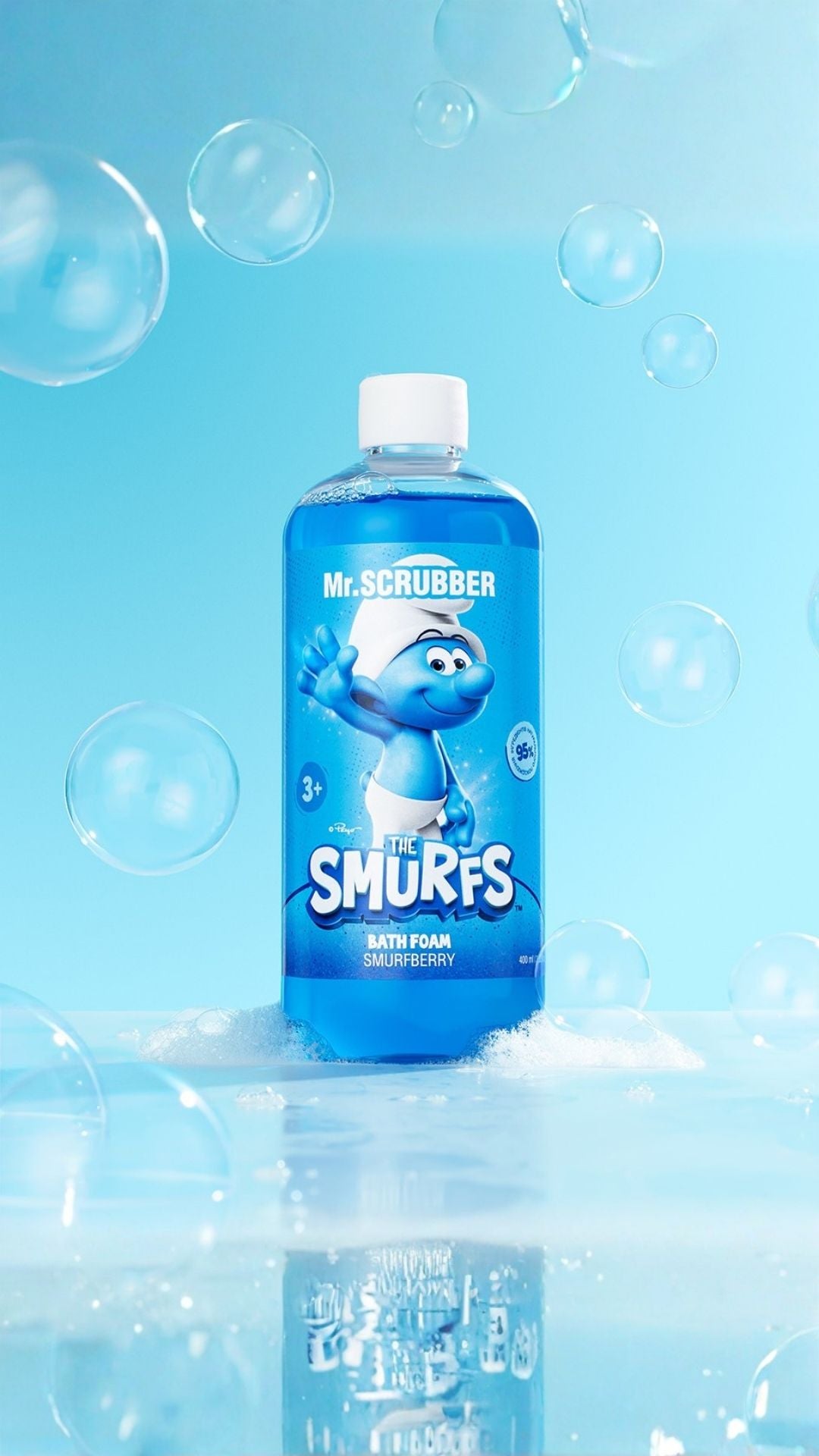 Піна для ванни The Smurfs Smurfberry, Mr.SCRUBBER