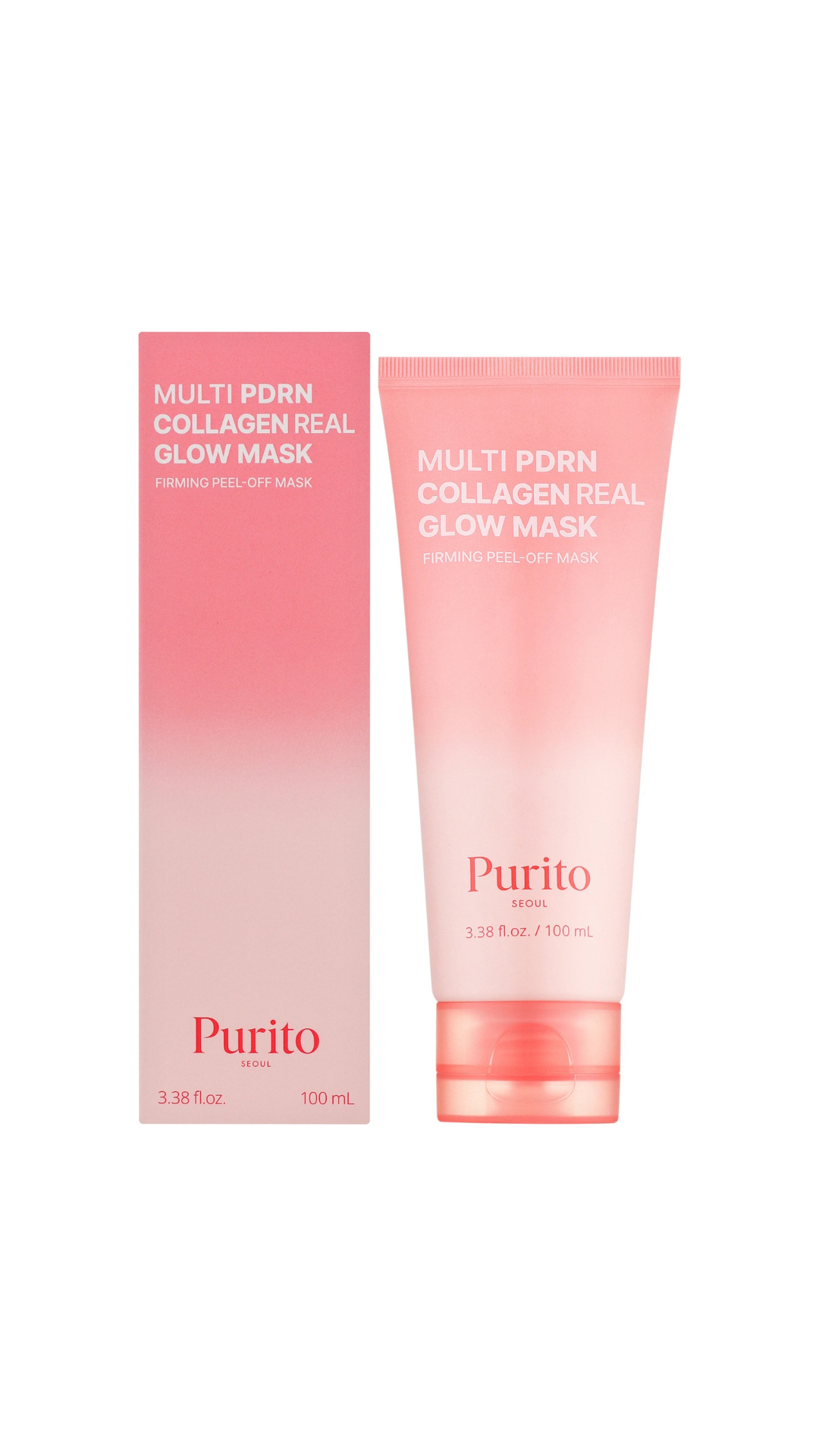 Маска-плівка для пружності та сяйва Seoul Multi PDRN Collagen Real Glow Mask 100 ml, Purito