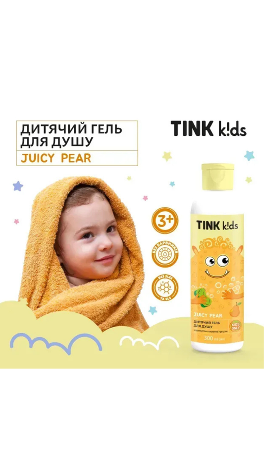 Дитячий гель для душу Juicy Pear 300ml, Tink kids