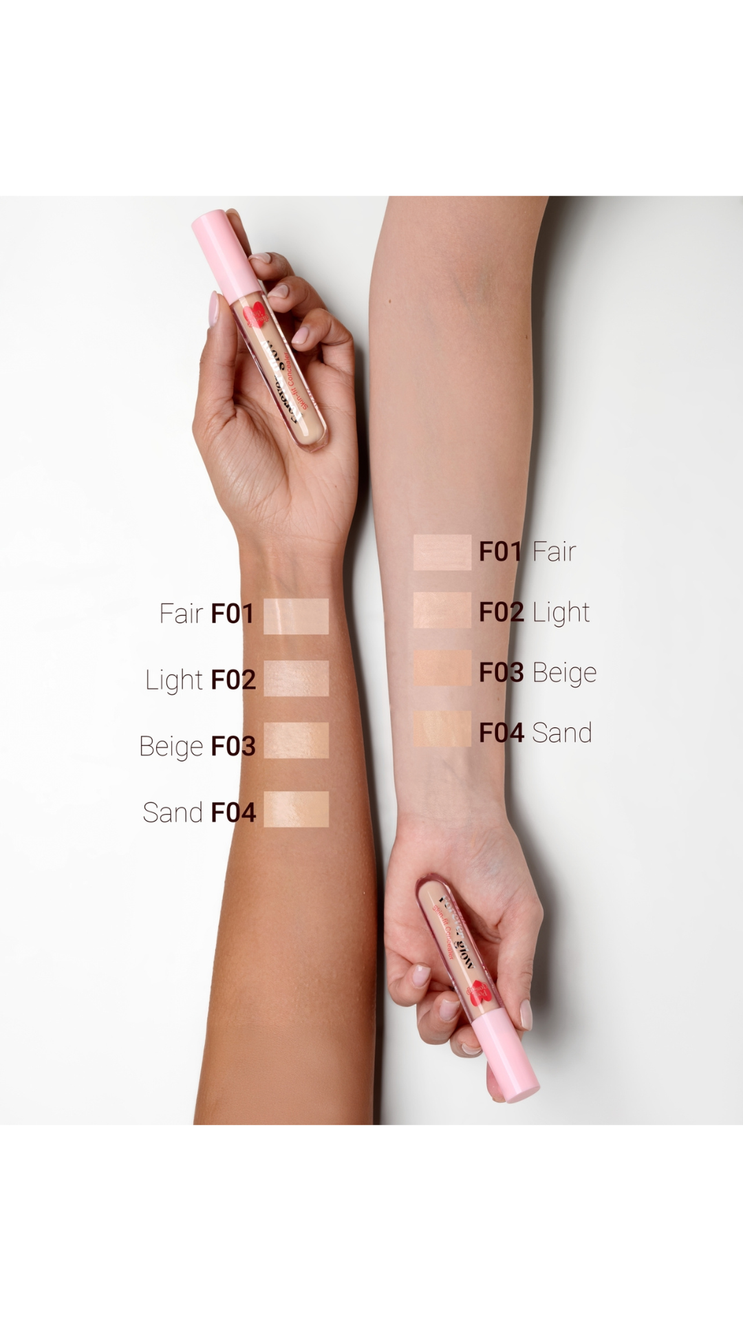 Консилер для обличчя Forever Glow Skin-Fit Concealer 4 ml, Pop Gossip
