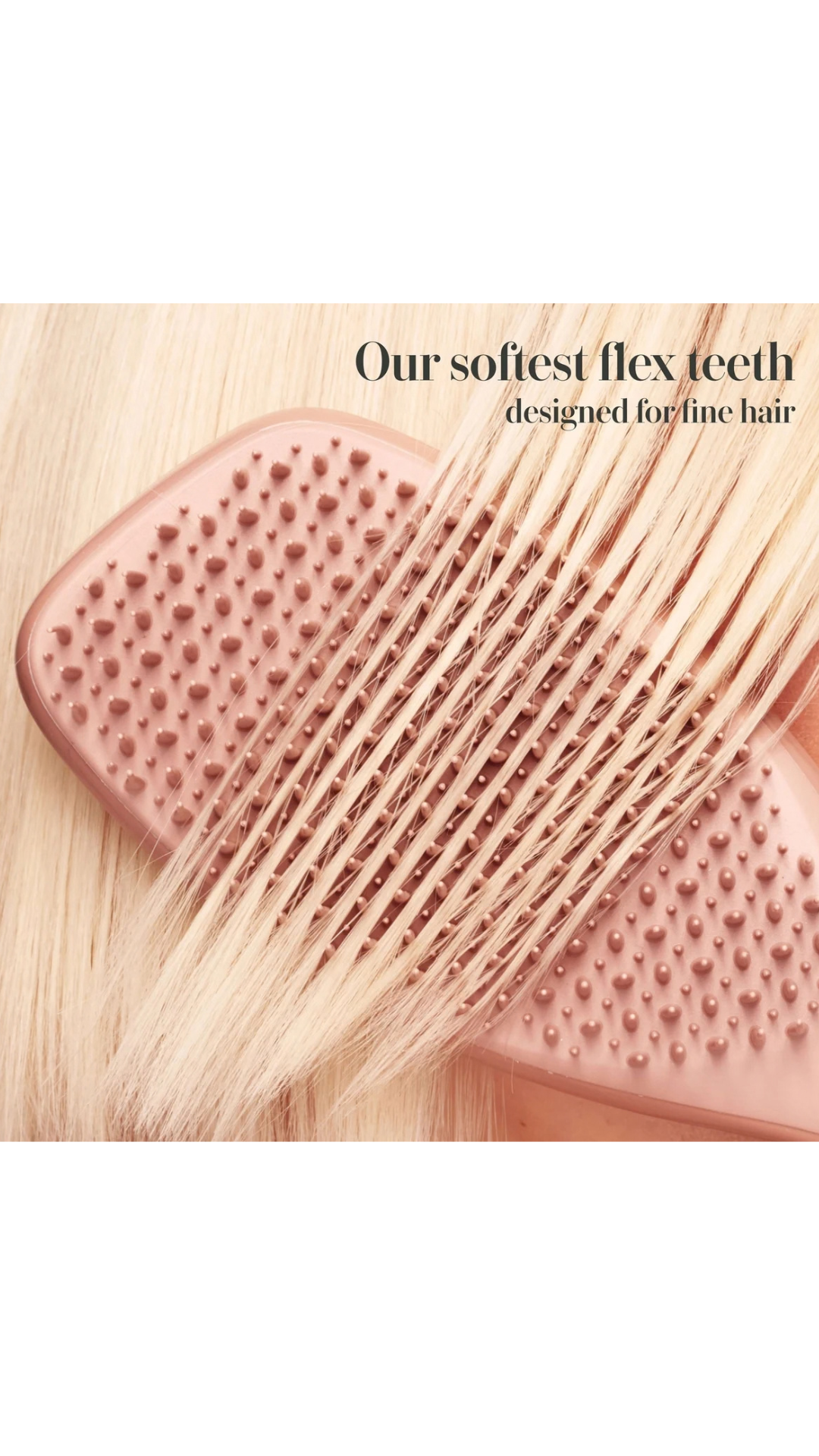 Щітка для волосся The Complete Carebrush Fine Glazed Mocha, Tangle Teezer
