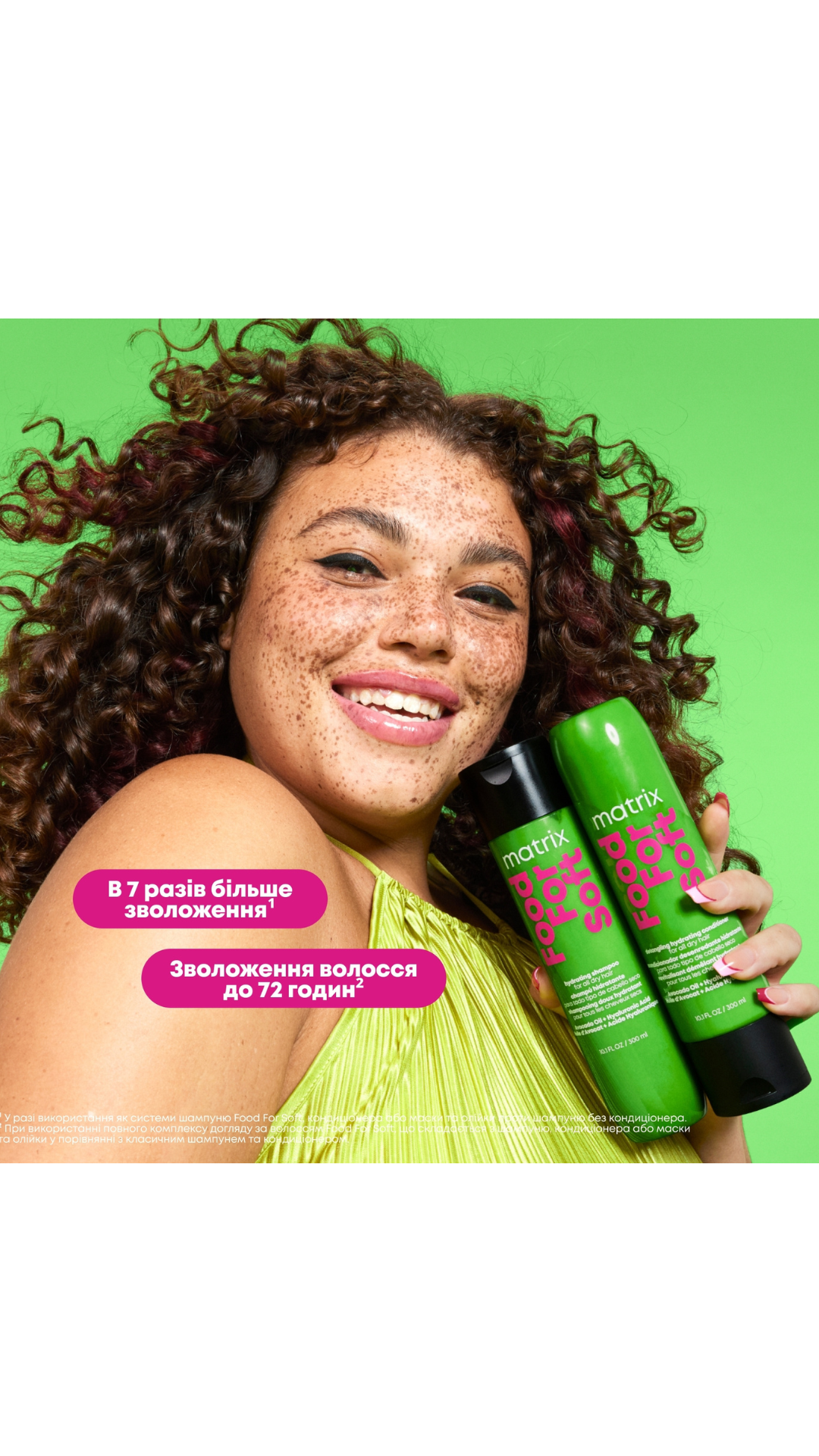 Шампунь для зволоження волосся 300ml Food For Soft Hydrating Shampoo, Matrix