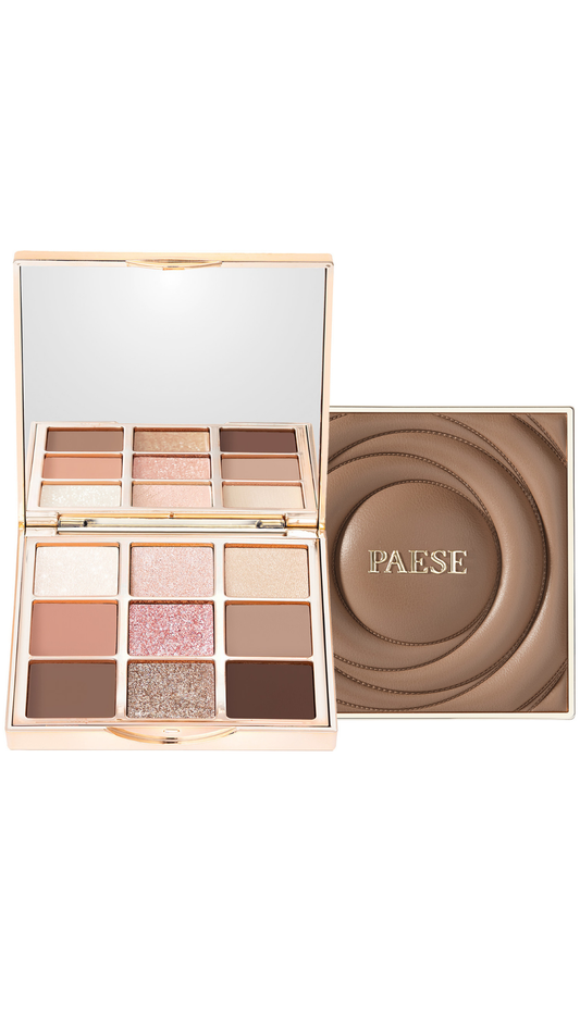 Палетка тіней для повік Selfglow Rose Nude Eyeshadow Palette, Paese