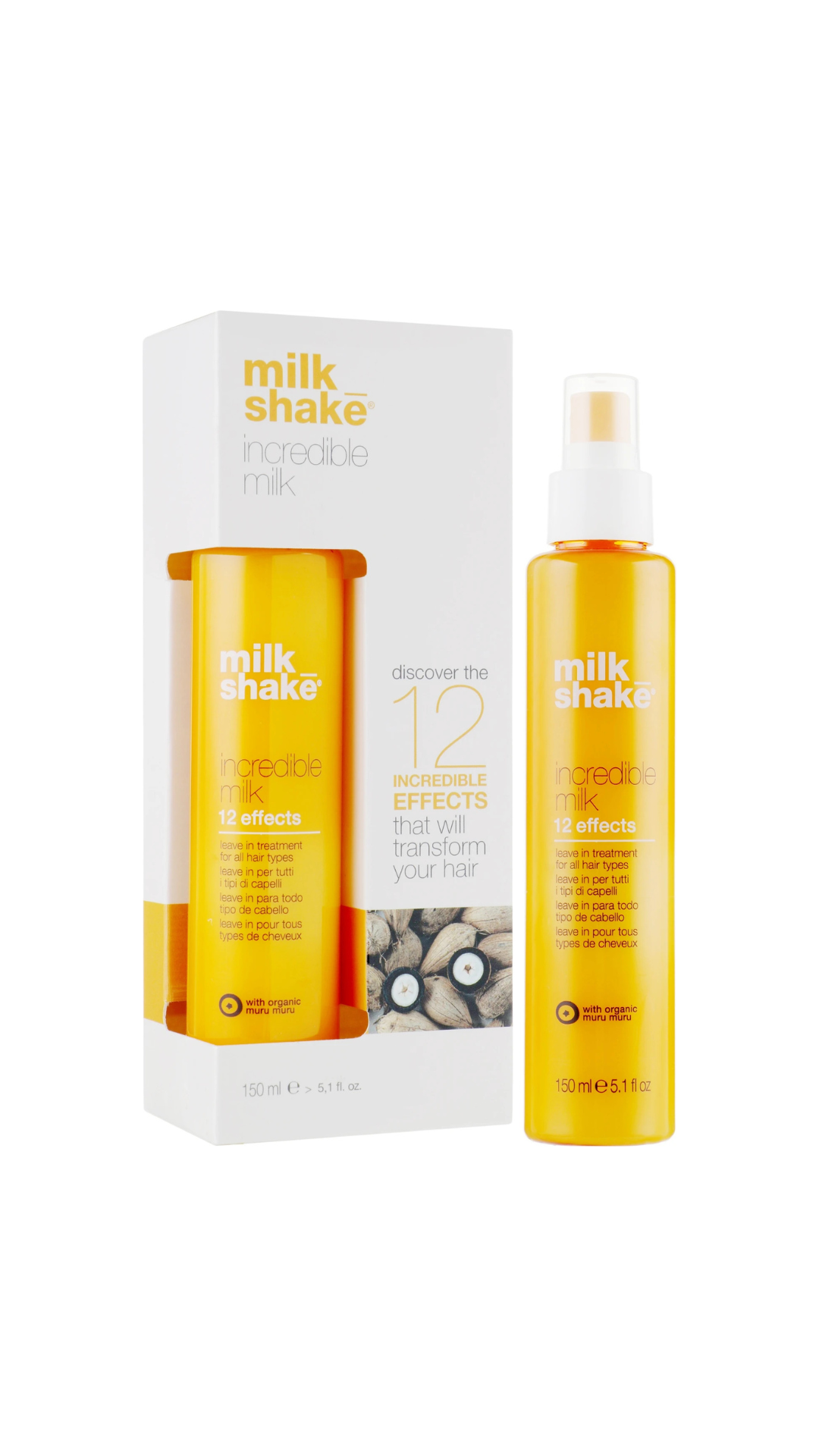 Молочко 12 ефектів для всіх типів волосся Incredible Milk 150ml, Milk_Shake