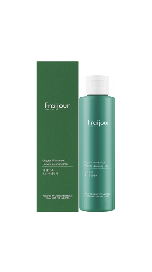 Ензимна маска-пудра для обличчя РОСЛИННІ ЕКСТРАКТИ Original Wormwood Enzyme Cleansing Pack, 80 гр, Fraijour