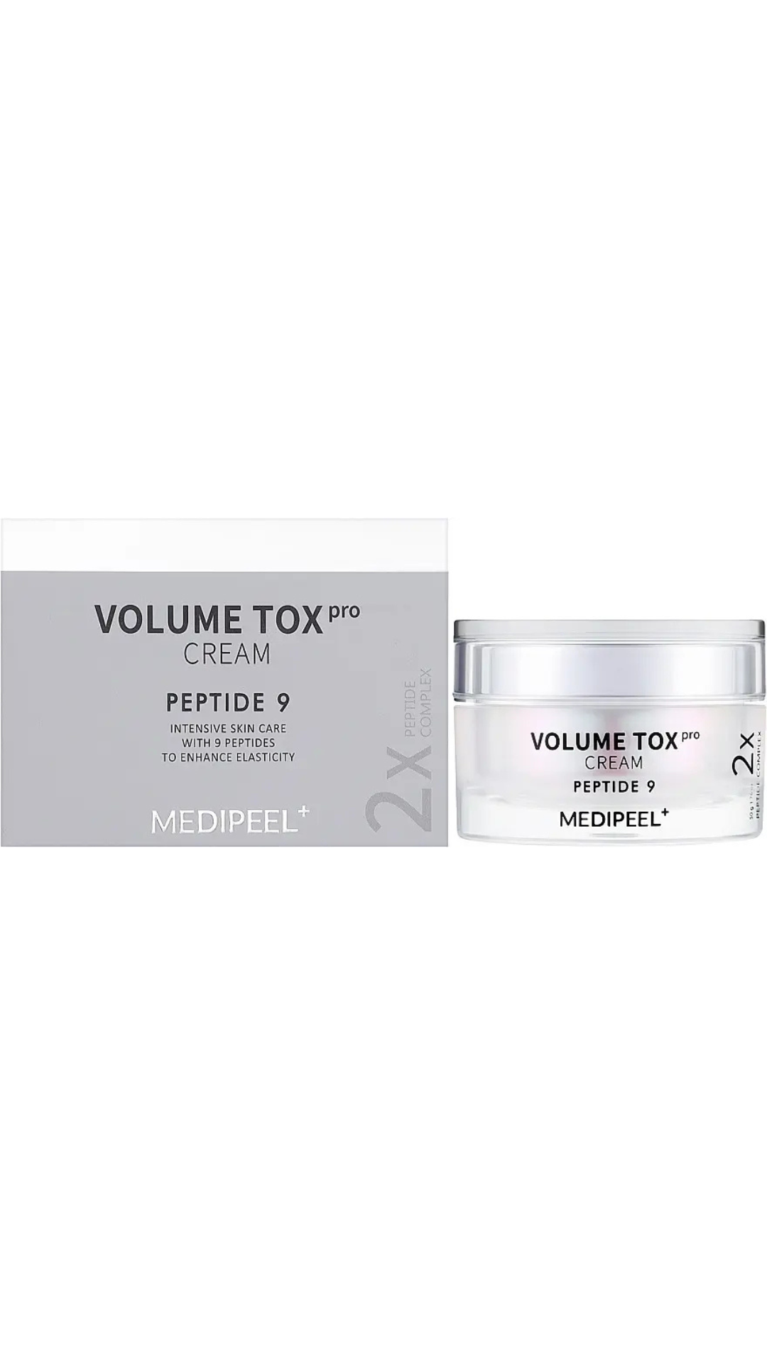 Омолоджуючий крем для обличчя із пептидами та ектоїном Peptide 9 Volume Tox Cream PRO, Medi-Peel