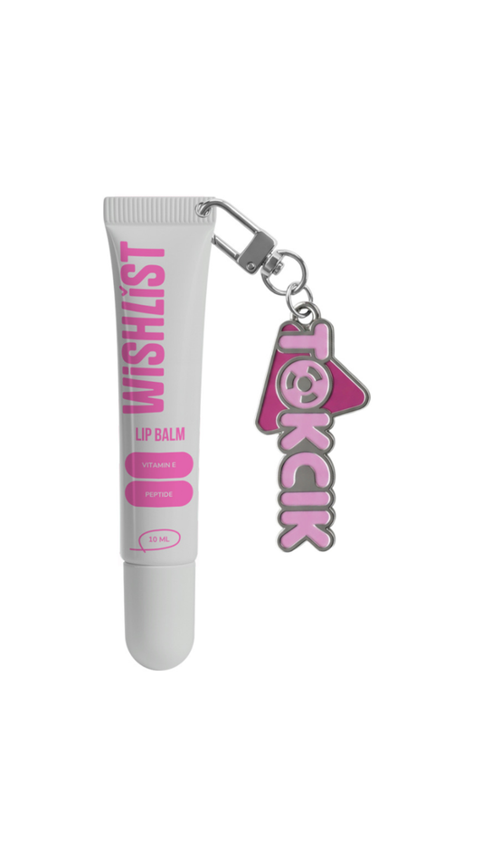 Бальзам-блиск для губ Crystal sorbet + іграшка брелок Токсік WiSHLiST