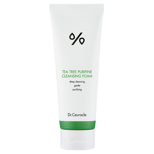 Гель-пінка для вмивання з екстрактом чайного дерева Tea Tree Purifine Cleansing Foam, DR. CEURACLE