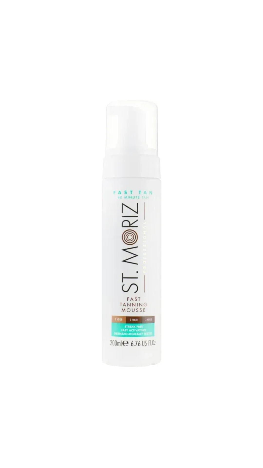Автобронзат-мус для експрес-засмаги  Fast Tan 200ml, St.Moriz