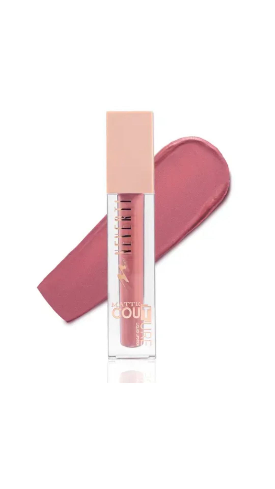 Рiдка матова помада для губ MATTE COUTURE LIQUID NP804 - №101 (Nude Romance), Neverti 