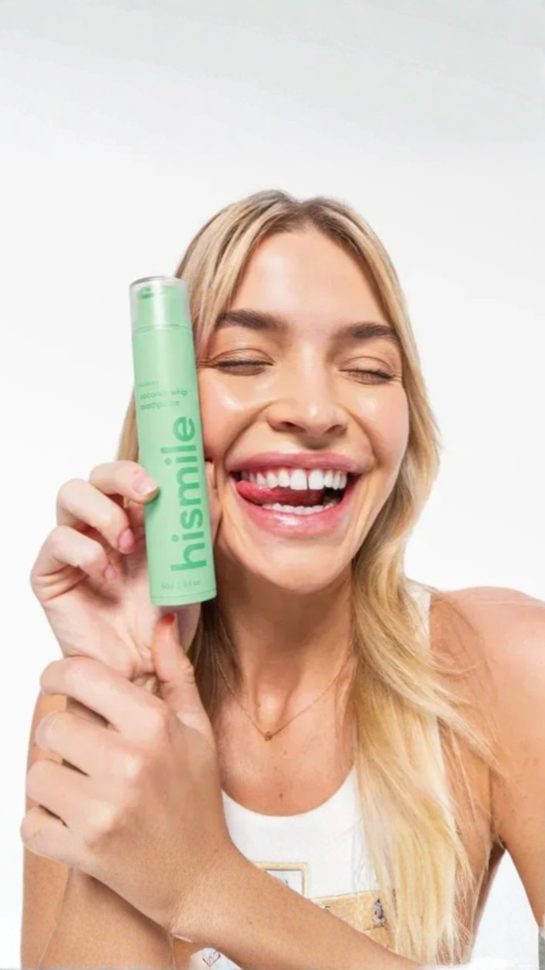 Зубна паста зі смаком кокосових вершків Coconut Whip Toothpaste 60g, Hismile 