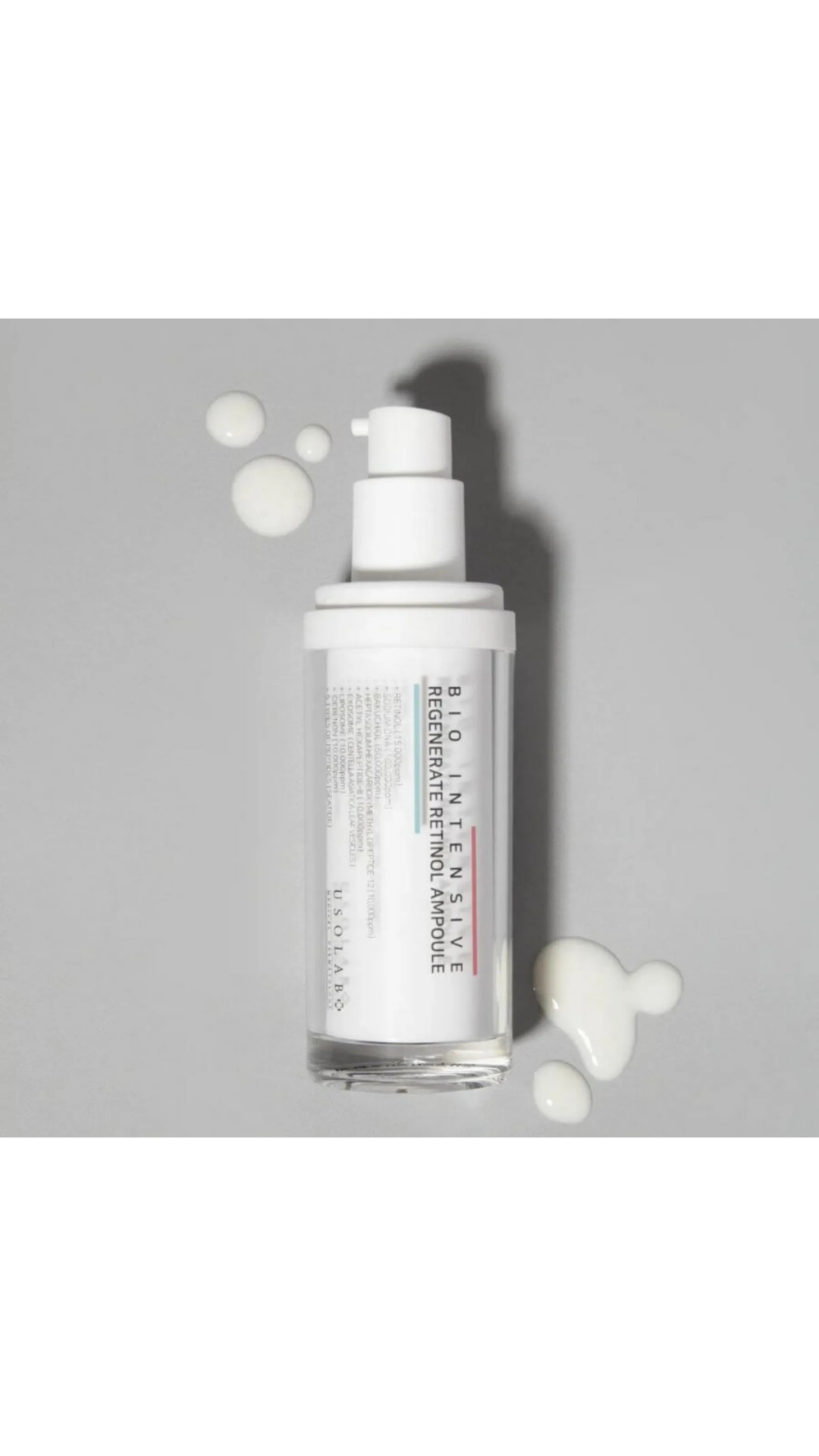 Сироватка з ретінолом та пептидами 30 ml Bio Intensive Regenerate Retinol Ampoule, USOLAB