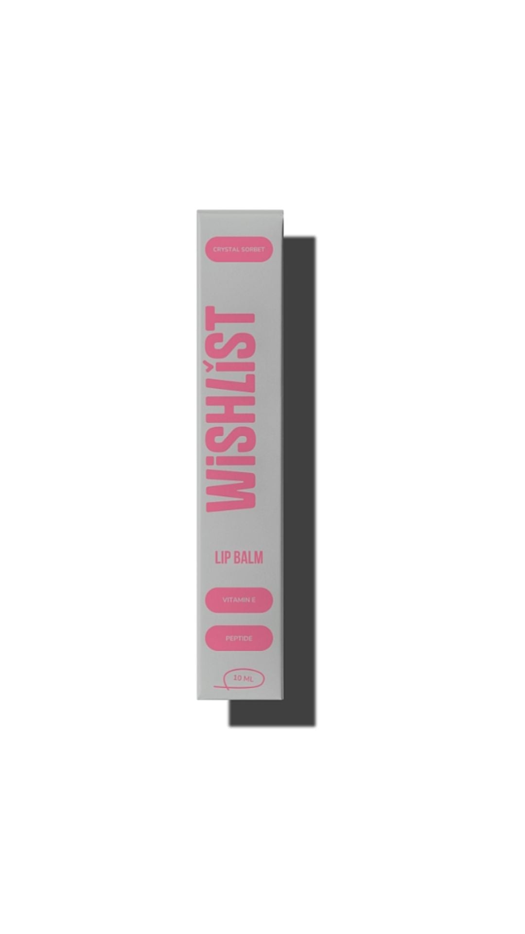 Бальзам-блиск для губ Crystal Sorbet Lip Gloss Balm, 10мл + Іграшка-Брелок, WiSHLiST