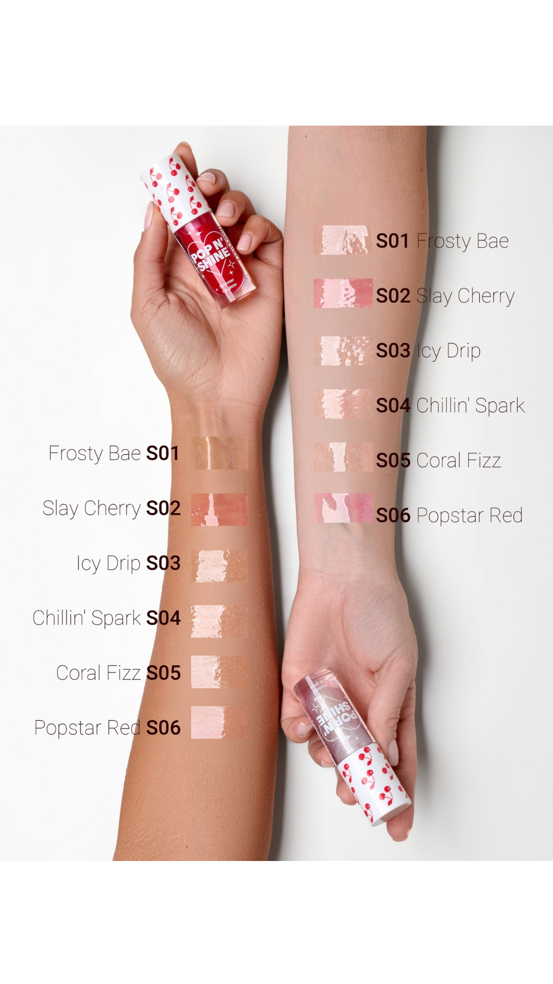 Блиск для губ із шимером Pop n’ Shine Lip Shimmery Gloss 4 ml, Pop Gossip