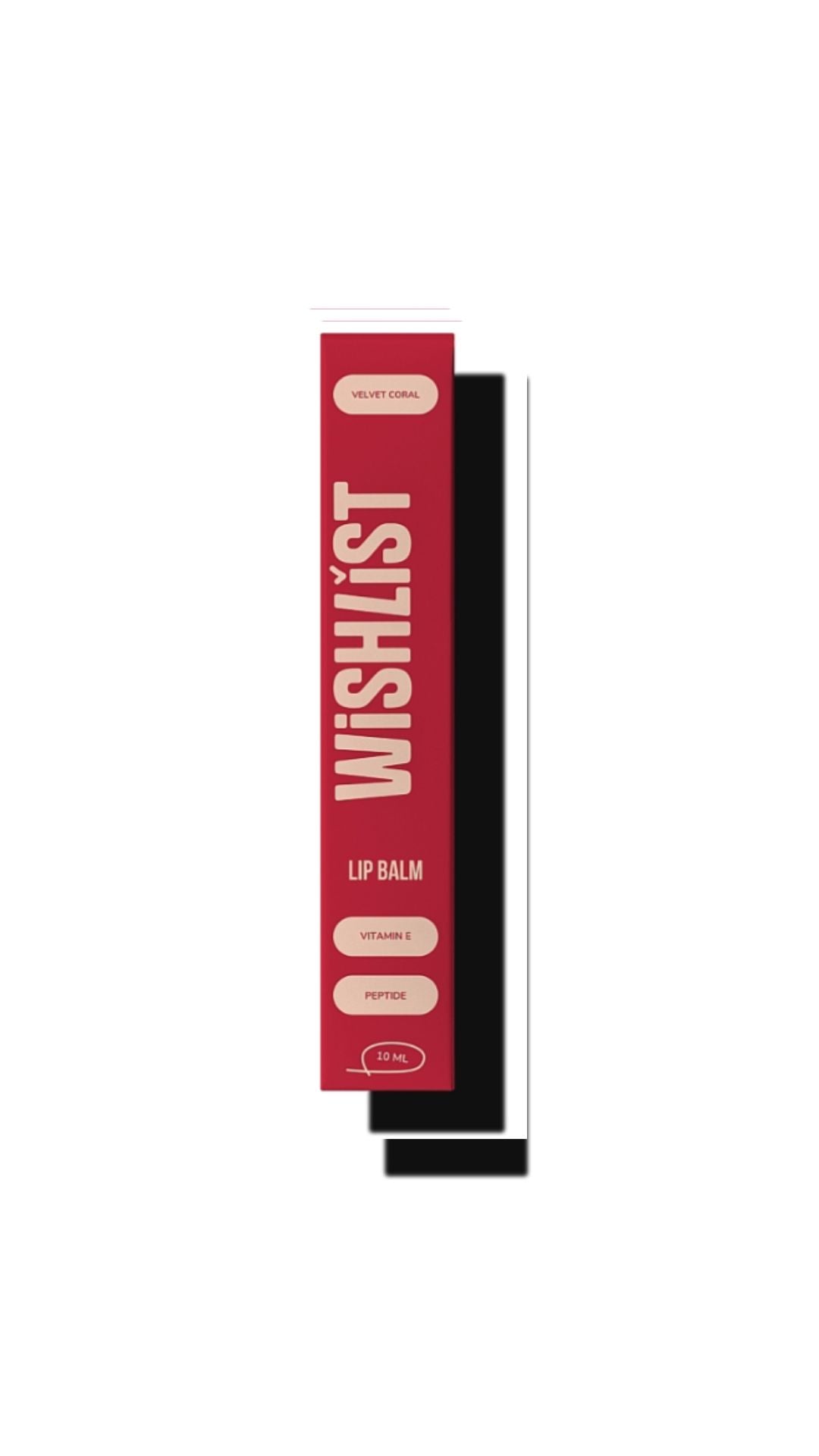 Бальзам-блиск для губ Velvet Coral Lip Gloss Balm, 10мл + Іграшка-Брелок, WiSHLiST