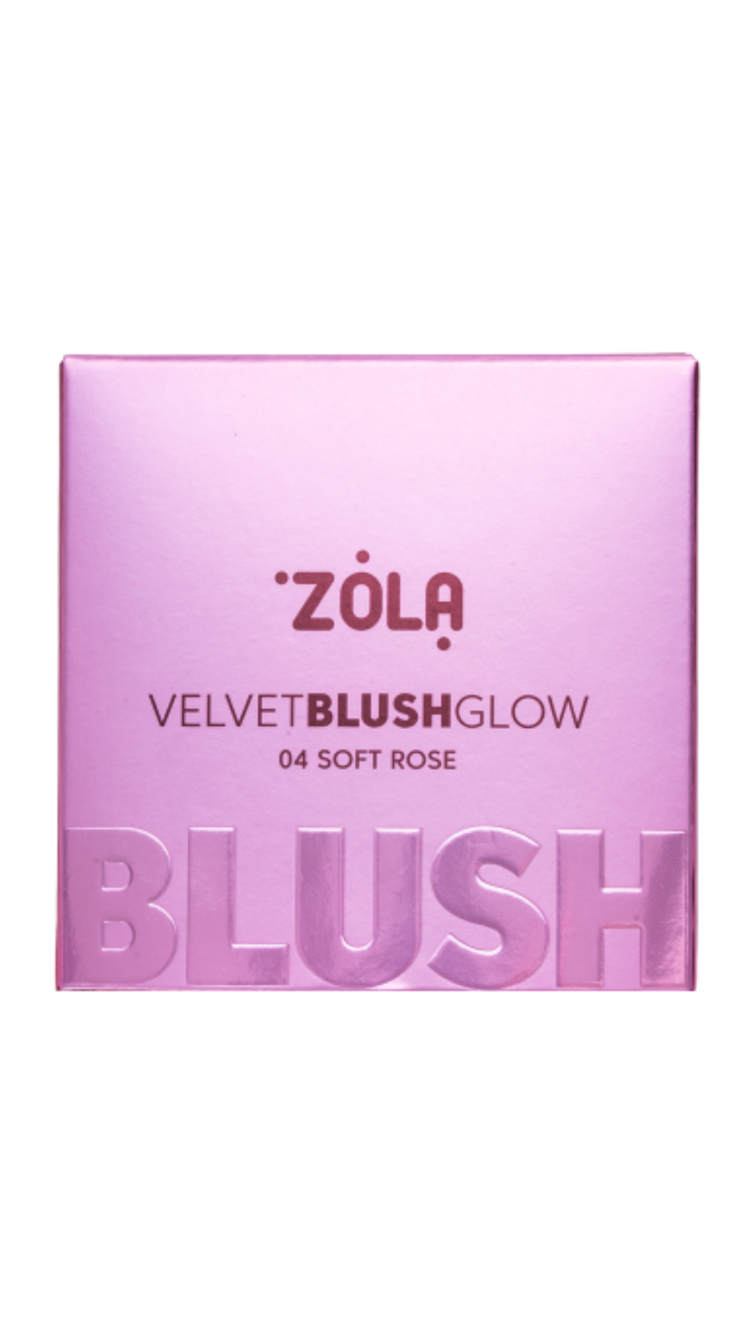 Рум’яна Velvet Blush Glow 04 Ніжна троянда Soft Rose, ZOLA
