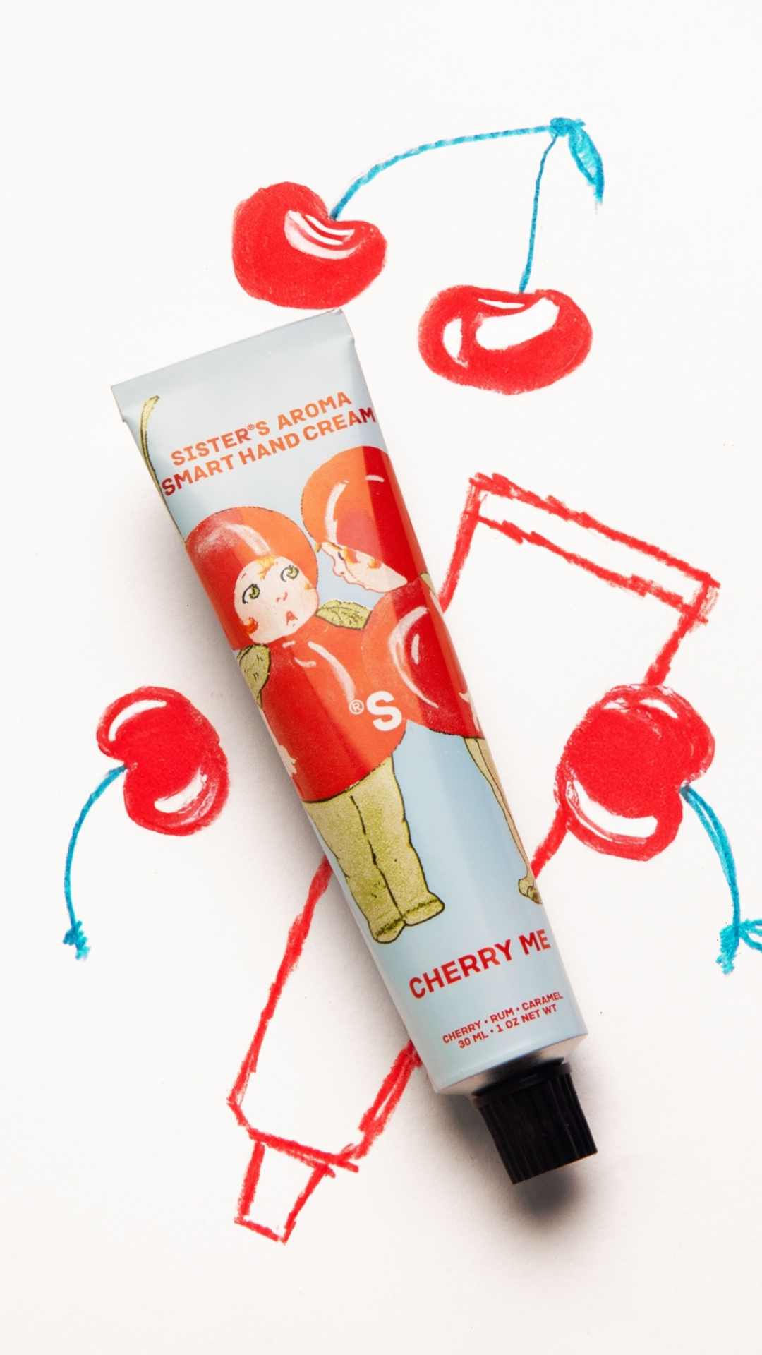 Smart крем для рук Вишня 30ml, Sister`s Aroma