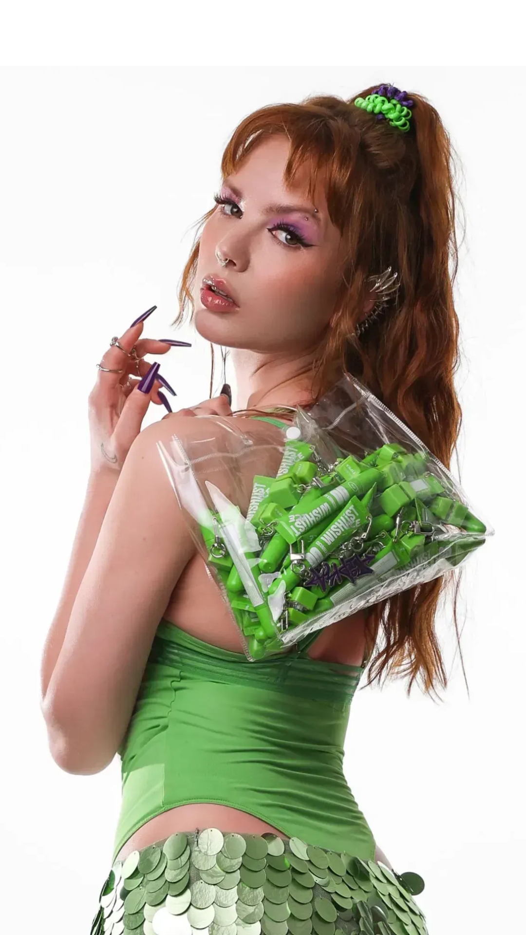 Бальзам-блиск для губ CUCUMBER ICE LIP GLOSS BALM, 10ml + БРЕЛОК "MOOD: ГІРКА", WiSHLiST