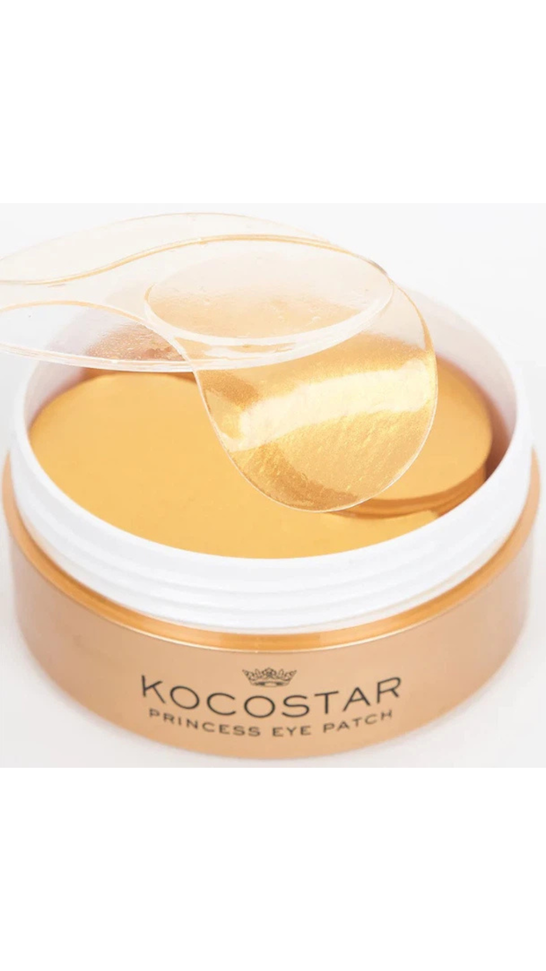 Золоті патчі для шкіри навколо очей Princess Gold (30 пар) 90gr, Kocostar