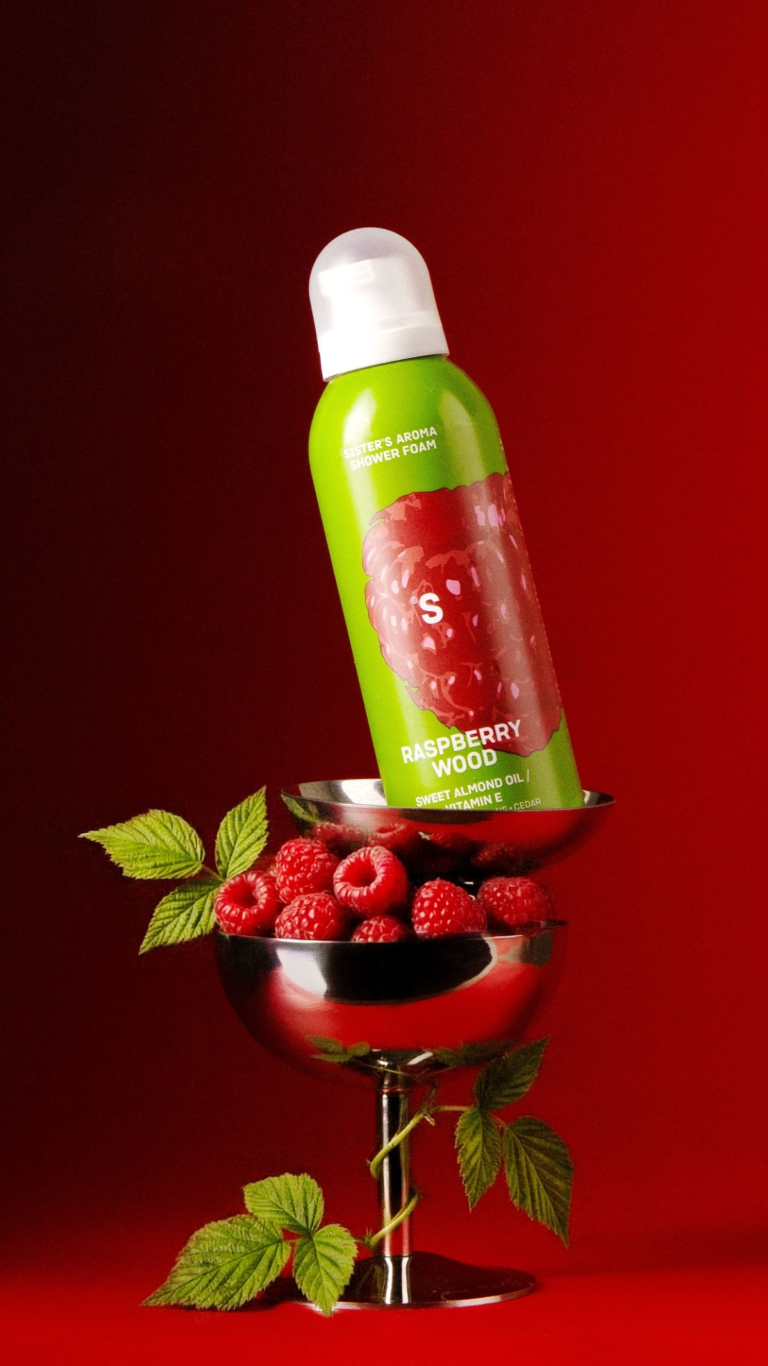 Пінка для душу Малина - 200ml, Sister's Aroma