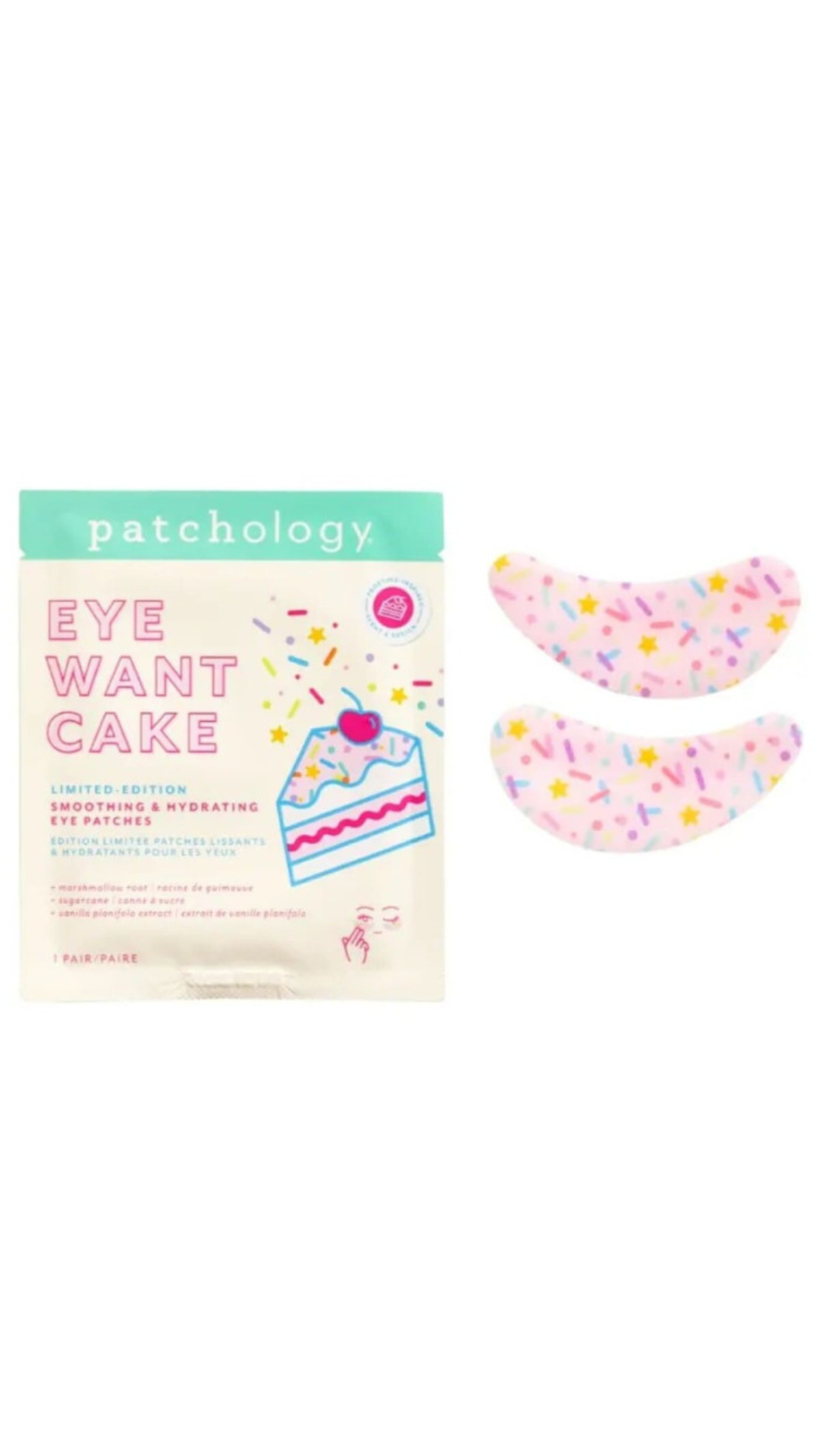 Розгладжувальні та Зволожувальні Лімітовані Патчі, 1 пара, 5 пар Patchology