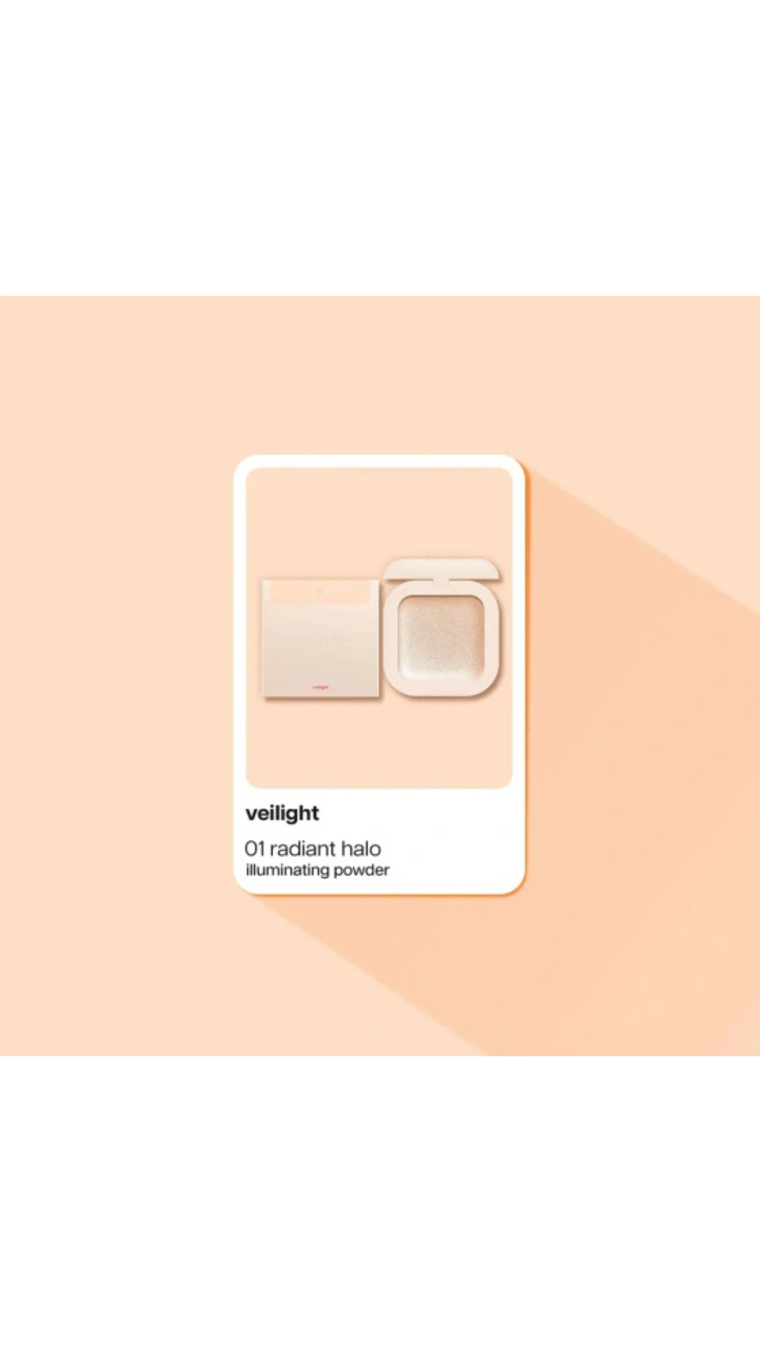 Запечена сяюча пудра для обличчя Veilight Illuminating Powder 12g, POPPY HEAD