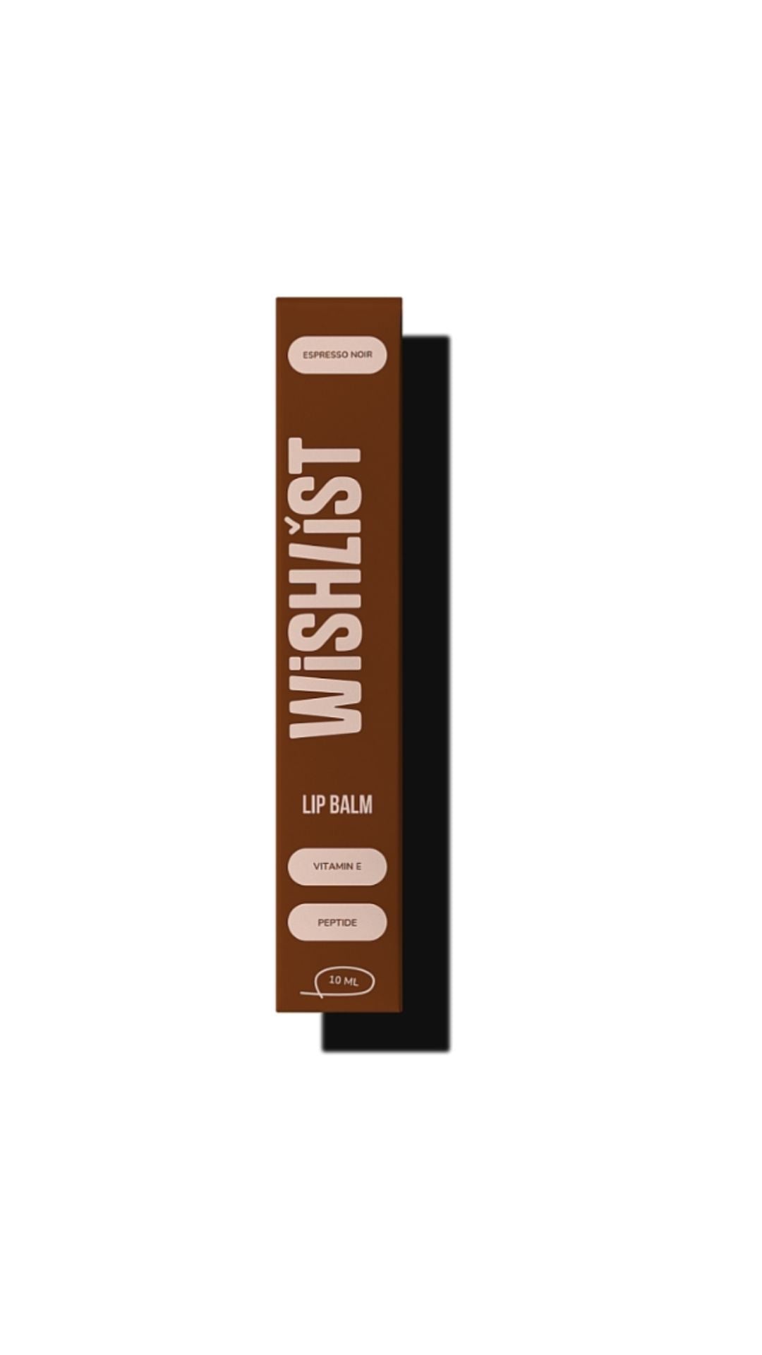 Бальзам-блиск для губ Espresso Noir Lip Gloss Balm, 10мл + Іграшка-Брелок, WiSHLiST