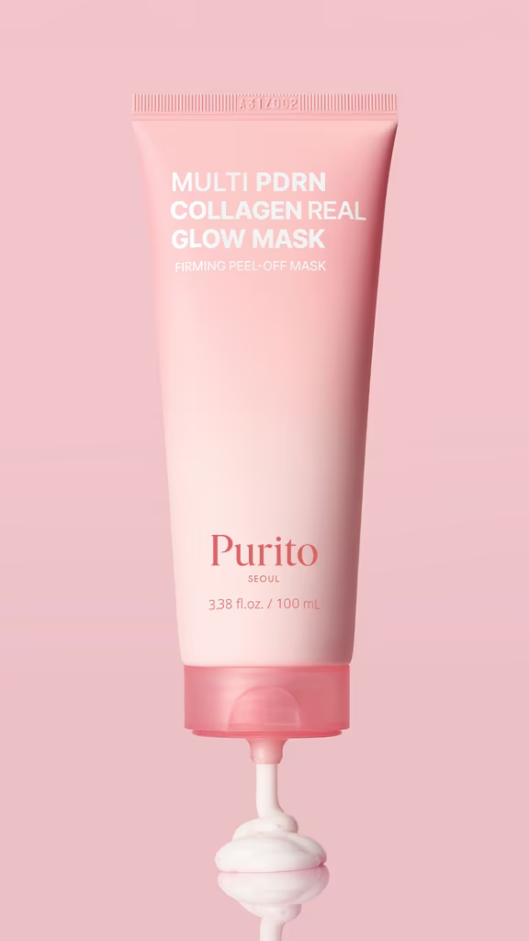 Маска-плівка для пружності та сяйва Seoul Multi PDRN Collagen Real Glow Mask 100 ml, Purito